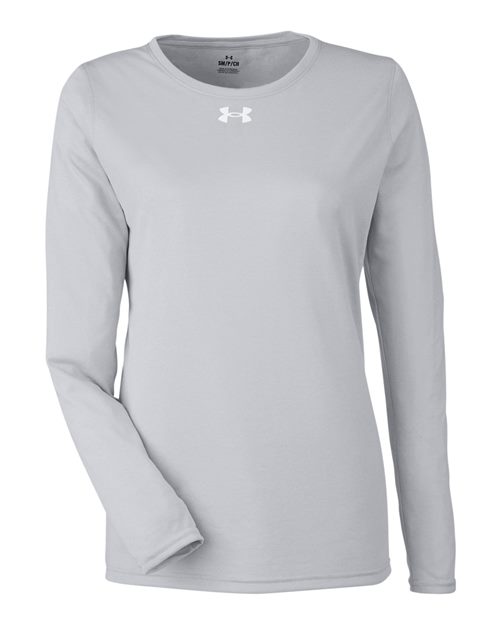 Women's Team Tech™ Long Sleeve T-Shirt — Mod Grey Light Heather/ White