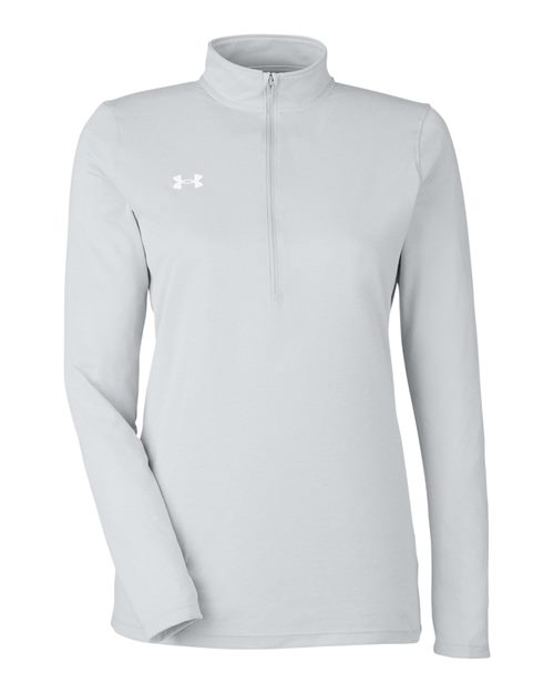 Women's Team Tech™ Half-Zip Pullover — Mod Grey Light Heather/ White