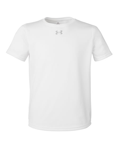 Youth Tech™ Team T-Shirt — White/ Mod Grey