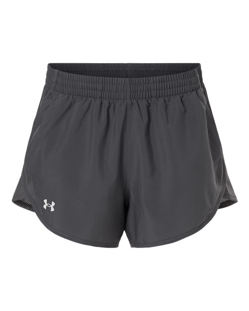 Women's Fly-By Unlined 3" Short — Castlerock/ Castlerock/ White